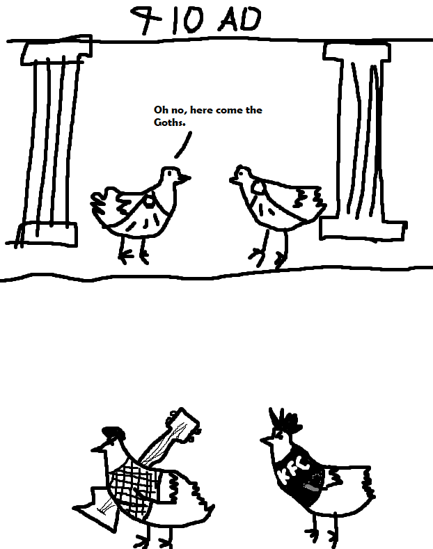 The Fowl of Rome [Guest Comic by Nathan Davis]